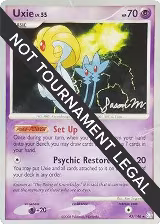 Uxie - 2009 (Jason Martinez) (43/146), World Championship Decks — Pokémon card price