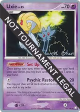 Uxie - 2009 (David Cohen) (43/146), World Championship Decks — Pokémon card price