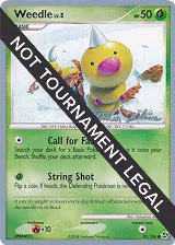 Weedle - 2009 (Stephen Silvestro) (93/106), World Championship Decks — Pokémon card price