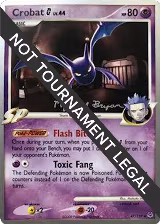 Crobat G - 2010 (Mychael Bryan) (47/127), World Championship Decks — Pokémon card price