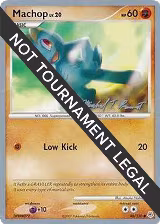 Machop - 2010 (Michael Pramawat) (86/130), World Championship Decks — Pokémon card price