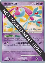 Mesprit - 2010 (Mychael Bryan) (14/123) — card price