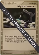 Night Maintenance - 2010 (Michael Pramawat) (120/132), World Championship Decks — Pokémon card price