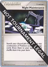 Night Maintenance - 2010 (Yuta Komatsuda) (120/132), World Championship Decks — Pokémon card price