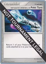 Team Galactic's Invention G-105 Poke Turn - 2010 (Mychael Bryan) (118/127), World Championship Decks — Pokémon card price