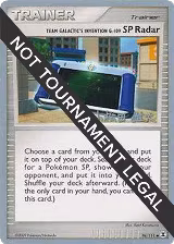 Team Galactic's Invention G-109 SP Radar - 2010 (Yuta Komatsuda) (96/111), World Championship Decks — Pokémon card price