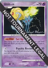 Uxie - 2010 (Mychael Bryan) (43/146), World Championship Decks — Pokémon card price