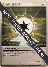 Warp Energy - 2010 (Mychael Bryan) (95/100), World Championship Decks — Pokémon card price