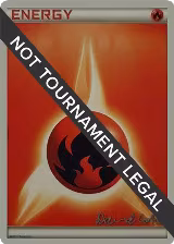 Fire Energy - 2011 (David Cohen), World Championship Decks — Pokémon card price