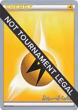 Lightning Energy - 2011 (David Cohen), World Championship Decks — Pokémon card price