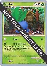 Oddish - 2011 (Ross Cawthon) (60/90), World Championship Decks — Pokémon card price