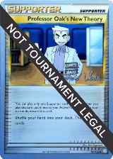 Professor Oak's New Theory - 2011 (Gustavo Wada) (101/123), World Championship Decks — Pokémon card price