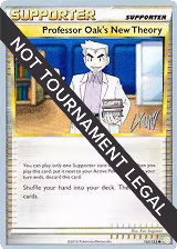 Professor Oak's New Theory - 2011 (Christopher Kan) (101/123), World Championship Decks — Pokémon card price