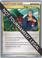 Sage's Training - 2011 (Christopher Kan) (77/90), World Championship Decks — Pokémon card price