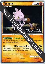 Tyrogue - 2011 (Gustavo Wada) (33/123), World Championship Decks — Pokémon card price