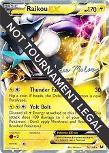 Raikou EX - 2012 (Chase Moloney) (38/108), World Championship Decks — Pokémon card price