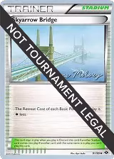 Skyarrow Bridge - 2012 (Chase Moloney) (91/99), World Championship Decks — Pokémon card price