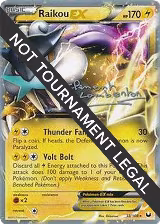 Raikou EX - 2013 (Clement Lamberton) (38/108), World Championship Decks — Pokémon card price