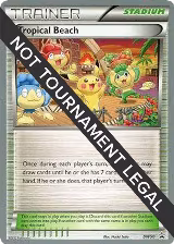 Tropical Beach - 2014 (Haruto Kobayashi) (BW50), World Championship Decks — Pokémon card price