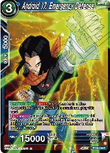Android 17, Emergency Defense (BT20-044) — card price