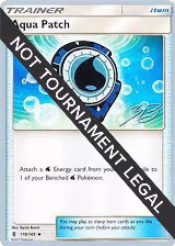 Aqua Patch - 2017 (Zachary Bokhari) (119/145), World Championship Decks — Pokémon card price