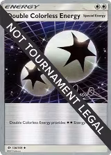 Double Colorless Energy - 2017 (Diego Cassiraga) (136/149), World Championship Decks — Pokémon card price