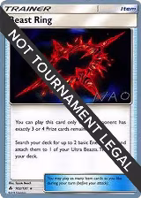 Beast Ring - 2018 (Naohito Inoue) (102/131), World Championship Decks — Pokémon card price