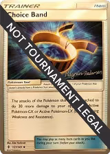 Choice Band - 2018 (Magnus Pedersen) (121/145), World Championship Decks — Pokémon card price