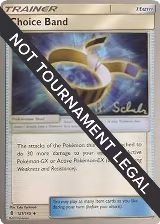 Choice Band - 2018 (Robin Schulz) (121/145), World Championship Decks — Pokémon card price