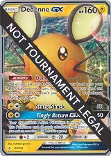 Dedenne GX - 2019 (Kaya Lichtleitner) (57/214), World Championship Decks — Pokémon card price