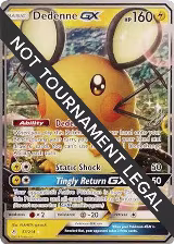 Dedenne GX - 2019 (Henry Brand) (57/214), World Championship Decks — Pokémon card price