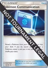 Pokemon Communication - 2019 (Haruki Miyamoto) (152/181), World Championship Decks — Pokémon card price