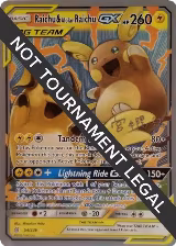 Raichu & Alolan Raichu GX - 2019 (Haruki Miyamoto) (54/236), World Championship Decks — Pokémon card price