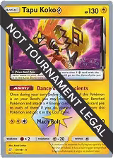 Tapu Koko Prism Star - 2019 (Haruki Miyamoto) (51/181), World Championship Decks — Pokémon card price