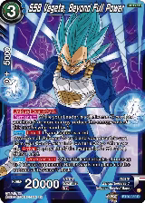 SSB Vegeta, Beyond Full Power (BT20-032) — card price