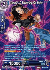 Android 17, Supporting His Sister (Silver Foil) (BT20-045) — card price