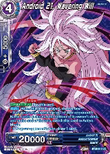 Android 21, Wavering Will (Silver Foil) (BT20-046) — card price