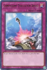 Compulsory Evacuation Device (IOC-EN103), Invasion of Chaos (25th Anniversary Edition) — Yu-Gi-Oh! card price