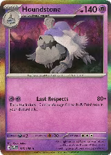 Houndstone (106/198), Scarlet & Violet Base Set — Pokémon card price