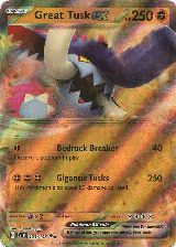 Great Tusk ex - 123/198 (123/198), Scarlet & Violet Base Set — Pokémon card price