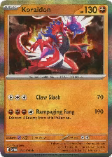 Koraidon (124/198) — card price