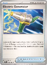 Electric Generator (170/198) — card price