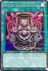 Pot of Acquisitiveness (TBC1-EN006) — card price