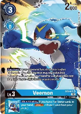 Veemon (Alternate Art) (ST8-04 SR) — card price