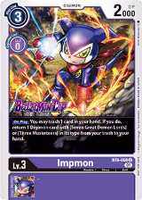 Impmon (Beelzemon Cup Participation) (BT6-068 U), Starter Deck 14: Beelzemon Advanced Deck Set Pre-Release Cards — Digimon card price