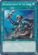 Reinforcement of the Army (SGX3-END11), Speed Duel GX: Duelists of Shadows — Yu-Gi-Oh! card price