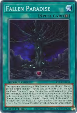 Fallen Paradise (SGX3-ENG10), Speed Duel GX: Duelists of Shadows — Yu-Gi-Oh! card price