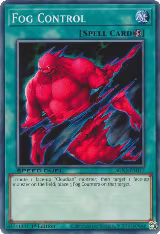 Fog Control (SGX3-ENH17), Speed Duel GX: Duelists of Shadows — Yu-Gi-Oh! card price