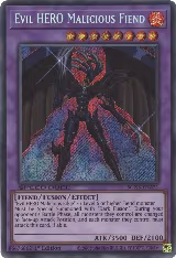 Evil HERO Malicious Fiend (Secret Rare) (SGX3-ENA21), Speed Duel GX: Duelists of Shadows — Yu-Gi-Oh! card price