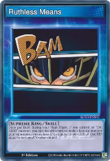 Ruthless Means (SGX3-ENS01) — card price